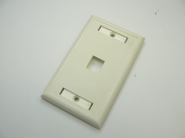 RJ45 Wall Plate - Single