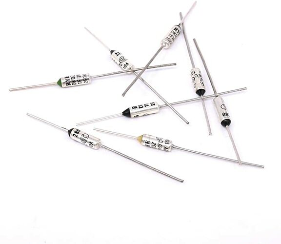 Thermal Fuse, 240VAC 10A 60 deg C