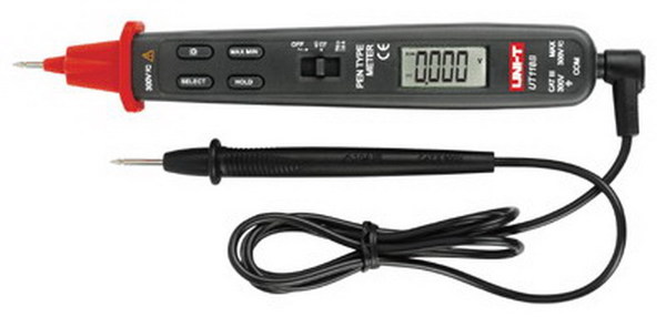UT118B Multimeter Pen Type Twin Probe Full Range - 3000 Count 
