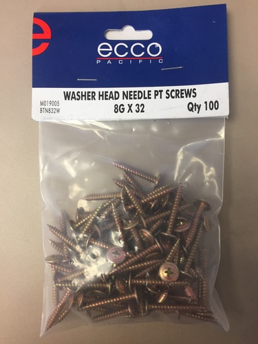 Ecco Washer Head Needle PT Screws