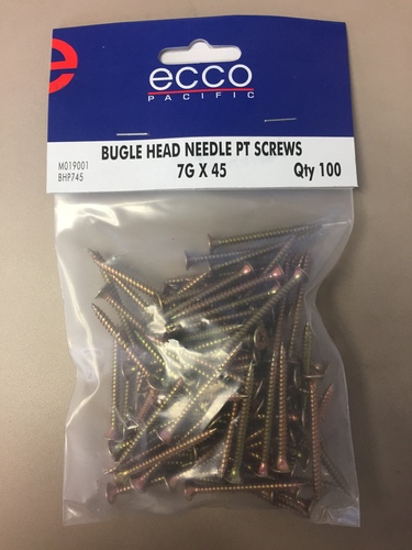 Ecco Bugle Head Needle PT Screws