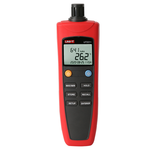UT331 + Temperature Humidity Meter LCD Backlight & USB