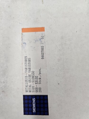 Varistors - Metal Oxide Varistors - S10K550 