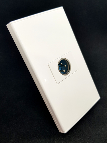 XLR Wallplate - 3 Pin Male 