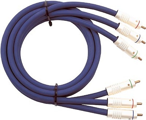 Hi-End PCOCC Component Lead - 3 x RCA to 3 x RCA