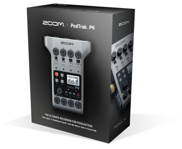 DTM・DAW ZOOM PodTrack P4 PodTrak P4 Podcast Recorder | Buy Now | ZOOM